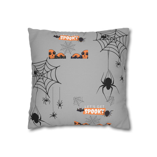 Halloween Spun Polyester Square Pillowcase